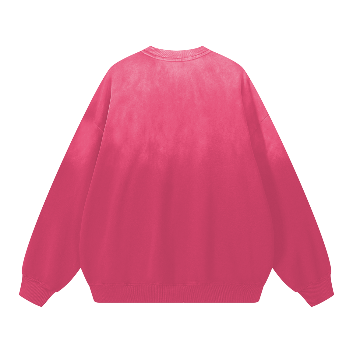 Shomri Handcrafted Monkey Wash Drop-Shoulder Sweatshirt ( Logo Only)