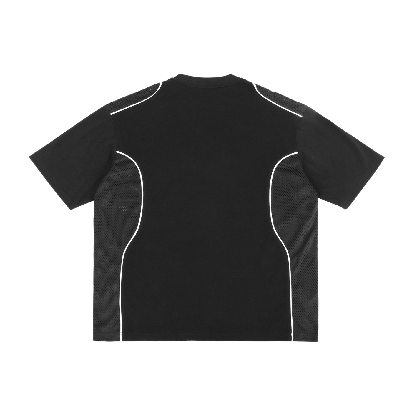 Shomri Contrast Piped Panel T-Shirt